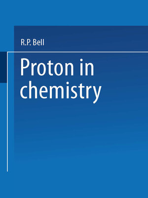 cover image of The Proton in Chemistry